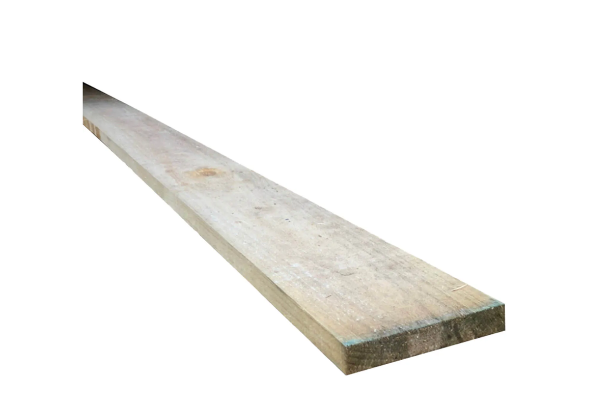 Teated Pine Sawn  150 X  25mm