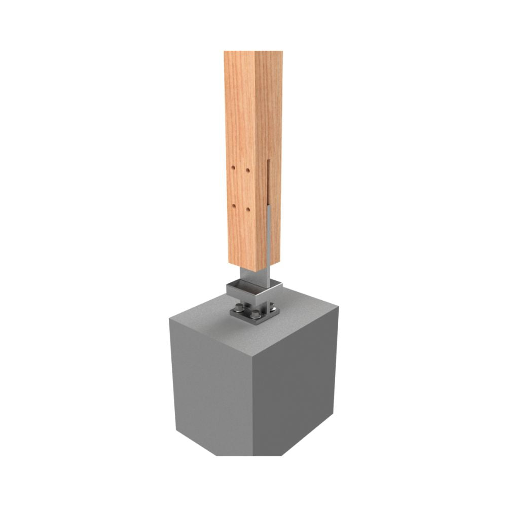 VUETRADE T-Blade Post Support Caps - 120mm, 150mm &amp; 190mm