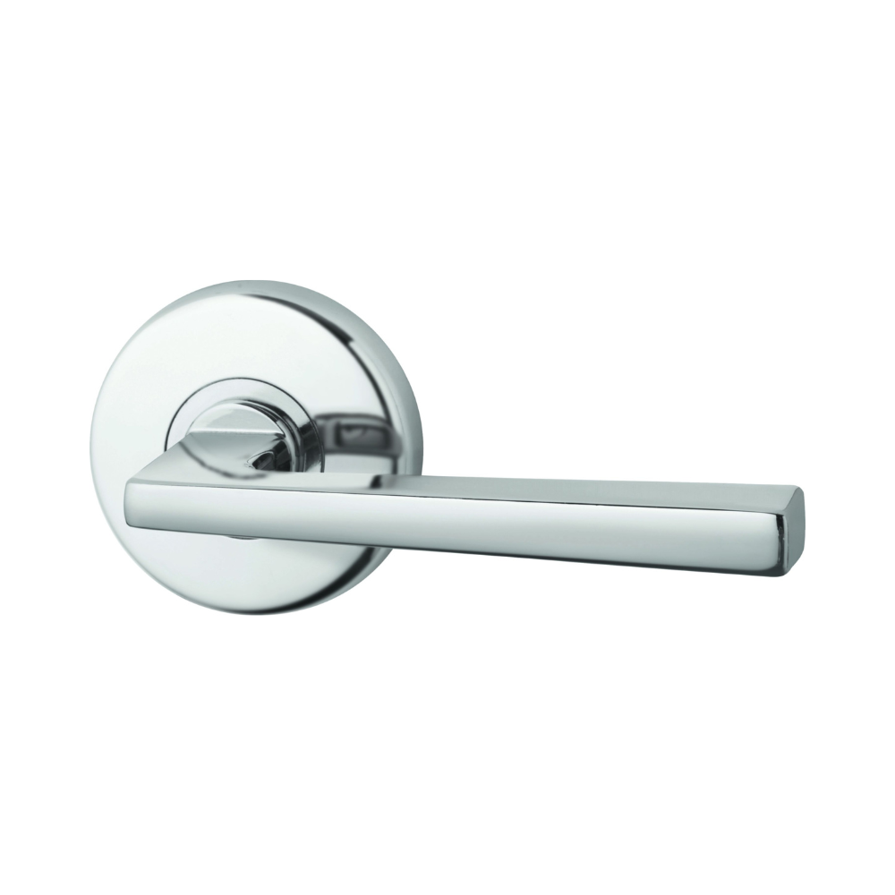 Lockwood Velocity Passage Set with Hakea Lever - Satin Chrome Pearl