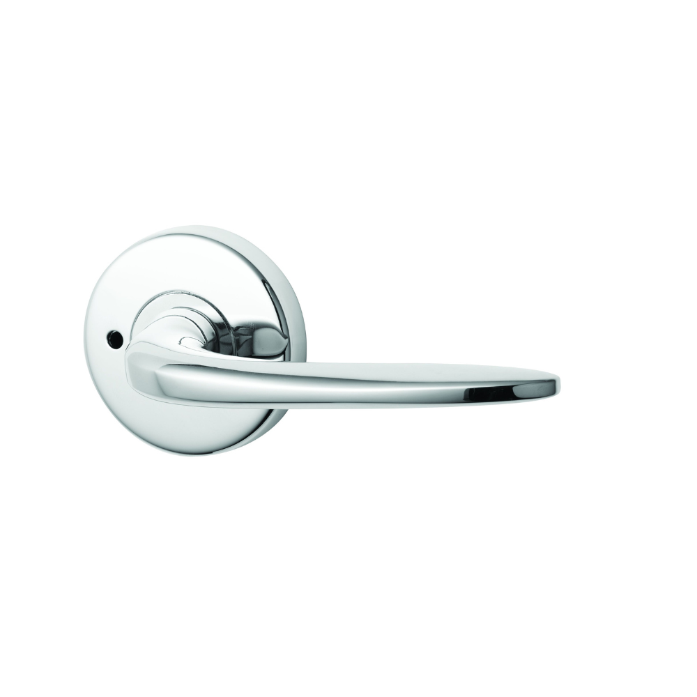 Lockwood Velocity Privacy Set with Summit Lever - Chrome Plate