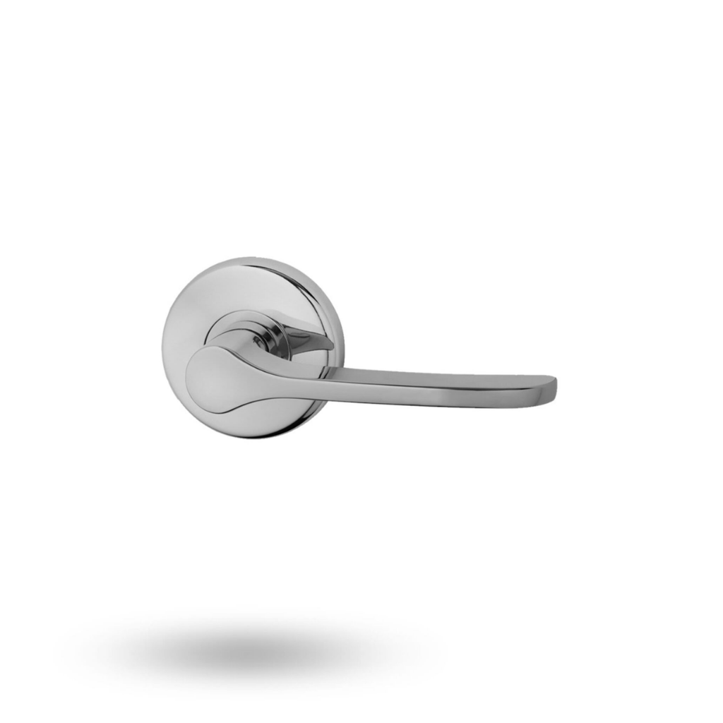Lockwood Velocity Dummy Half Set &amp; L34 Lever Satin Chrome