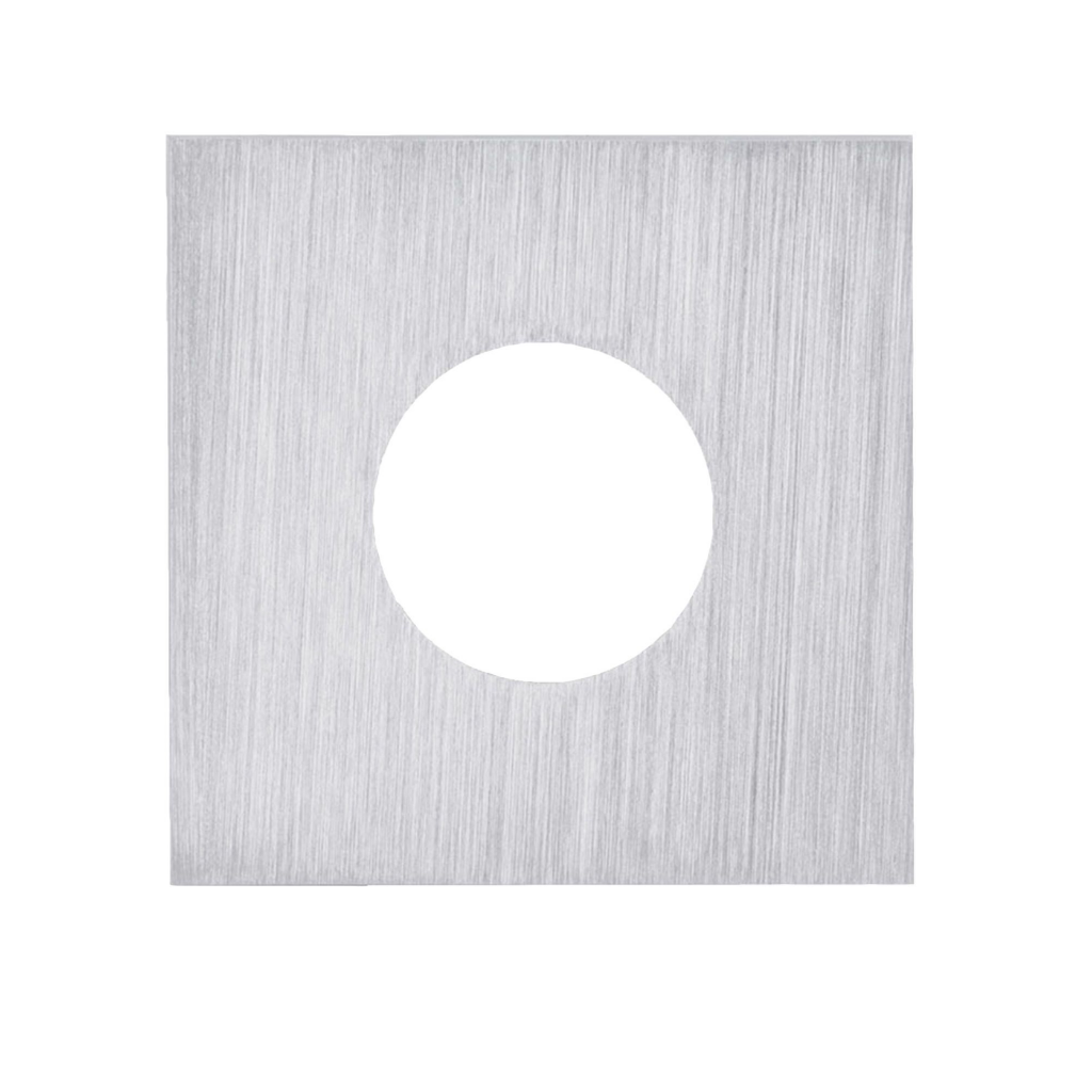 Lockwood Velocity Large Rose Square Trim Passage SC - 1 PAIR