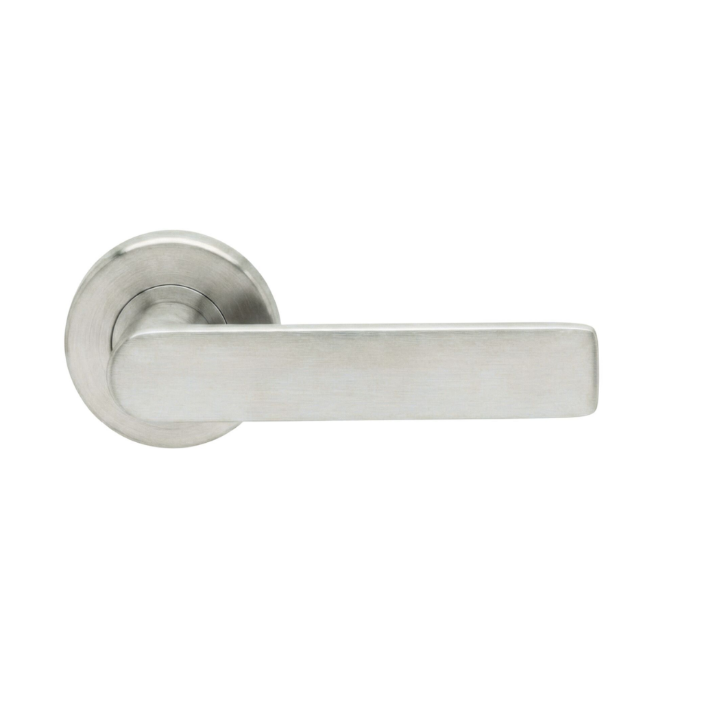 Lockwood Velocity 55MM Round Passage Set &amp; L3 Lever Satin Chrome
