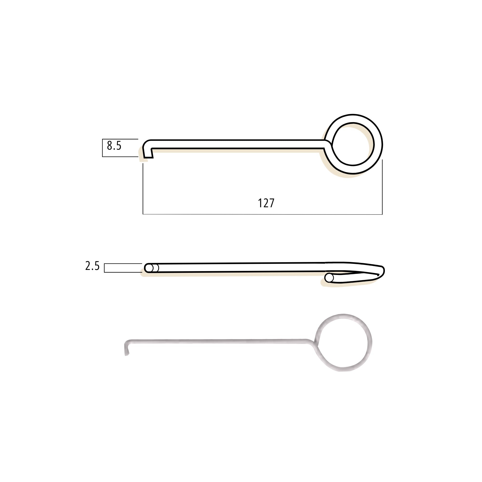 Tension Key For Window Sash Balance