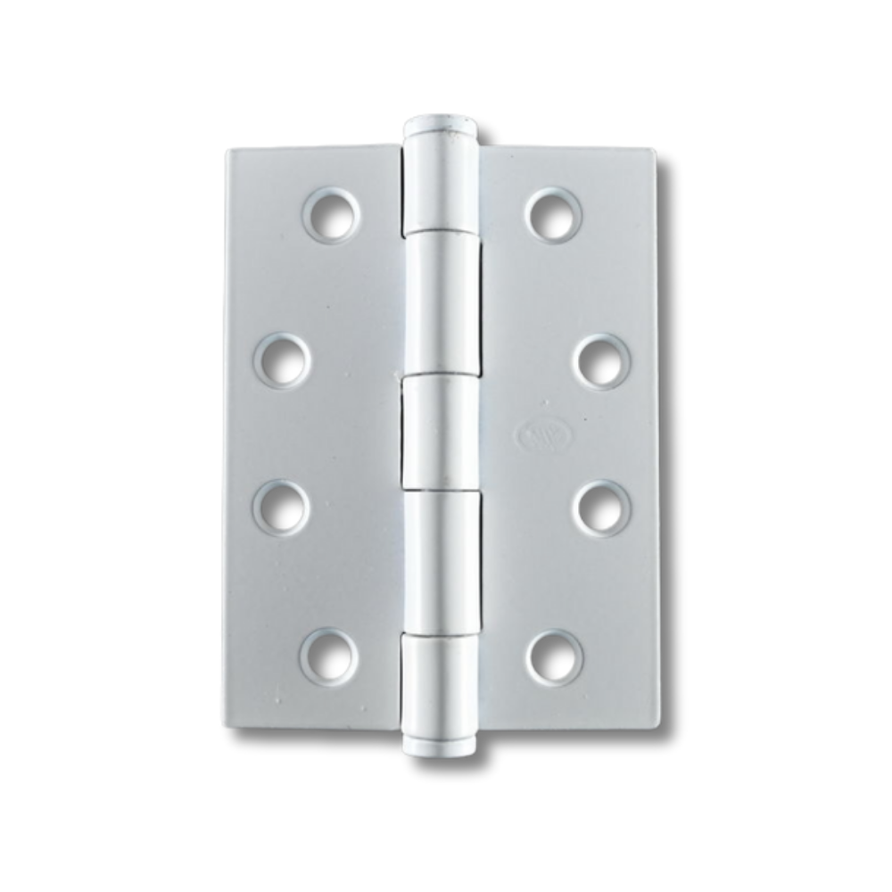 Worldwide Hardware Door Hinges BT - 100 x 75 x 2.5mm With Screws FP - Matt White