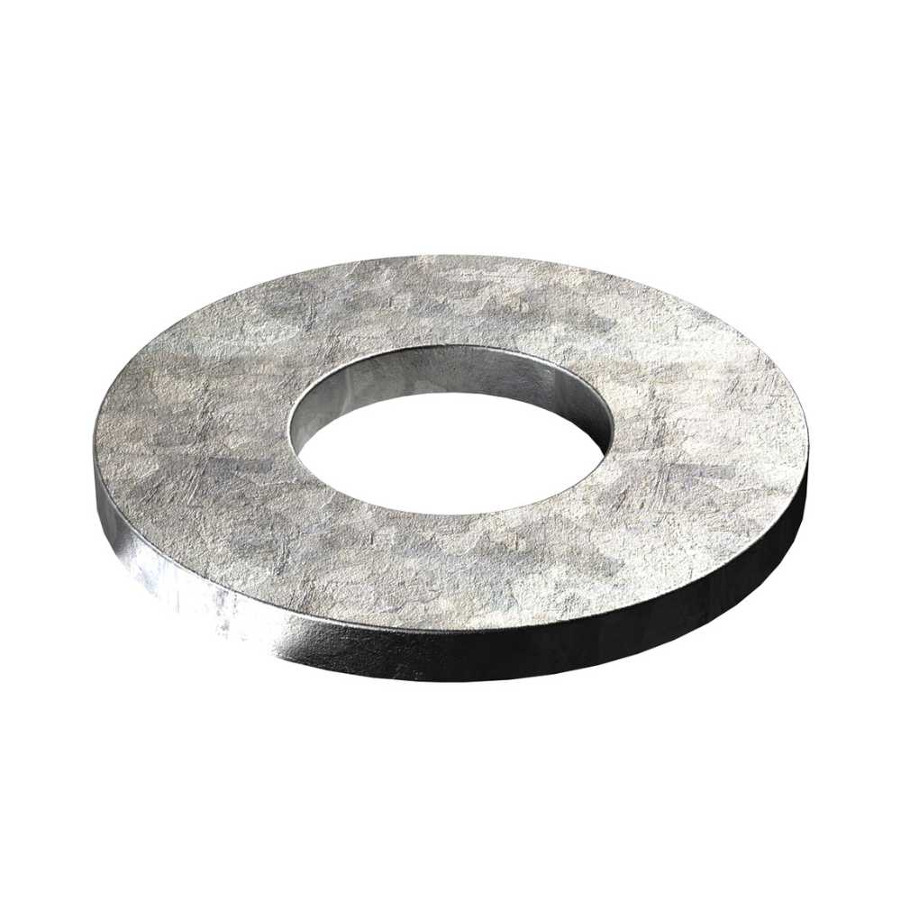 Bremick Round Galvanised Square Washers (Various Sizes)
