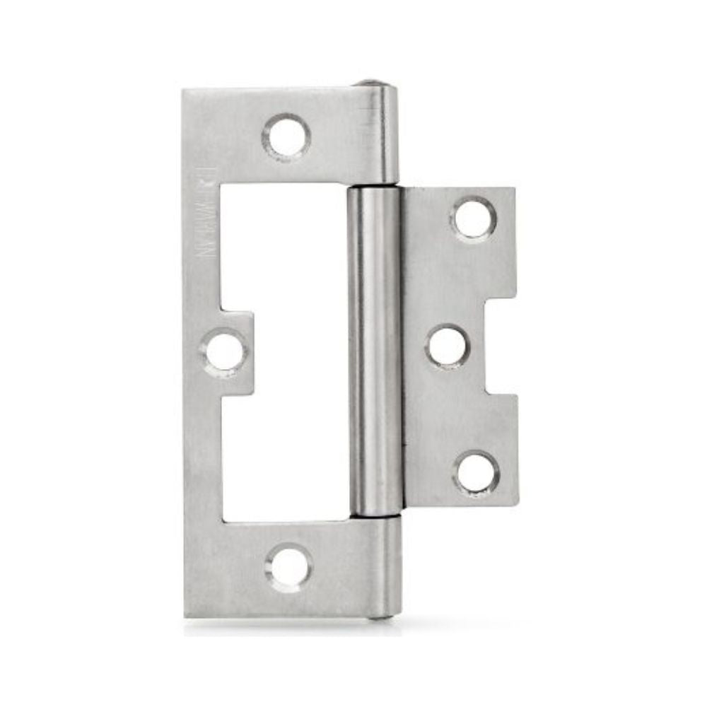 Trio Hirline Hinge 100 x 65 x 2.0mm Fixed Pin Zinc Plated