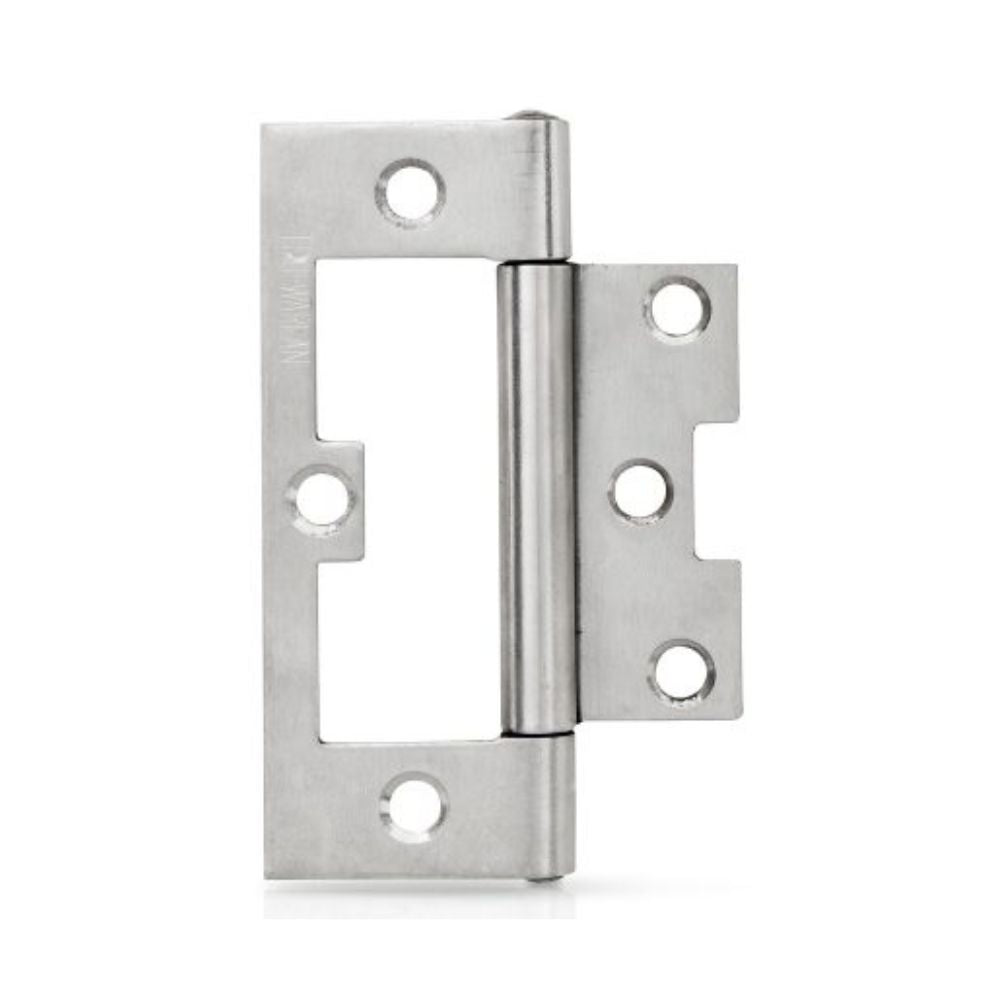 Trio Warlan Quick Fit Hinge Light &amp; Narrow 100x65x2.0mm Loose Pin Zinc Plated