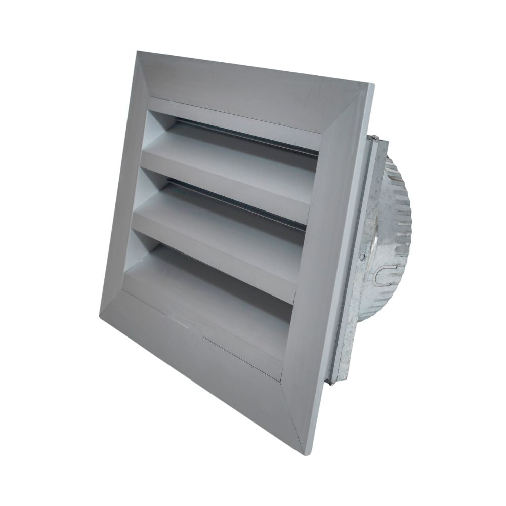 Alpine Ventilation Weatherproof Louvre Wall Vent BAL-40 125mm