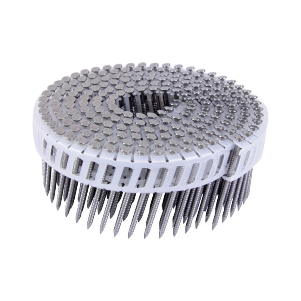 Airco 15° Bracing Coil Nails, Electro Galvanised Hardened 32mm x 2.50mm