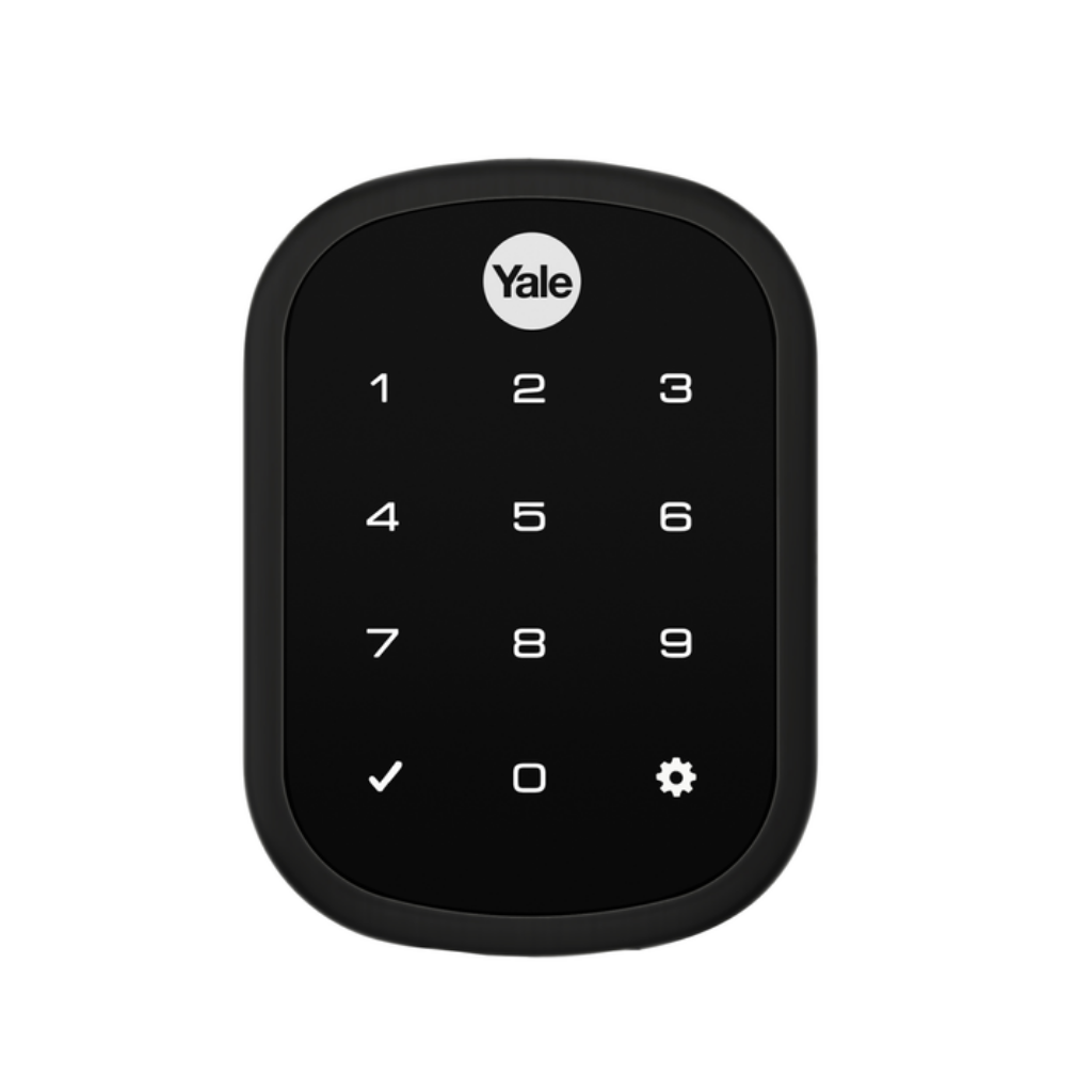 Lockwood Yale Assure SL Digital Deadbolt Matt Black Smart-Ready Matt Black