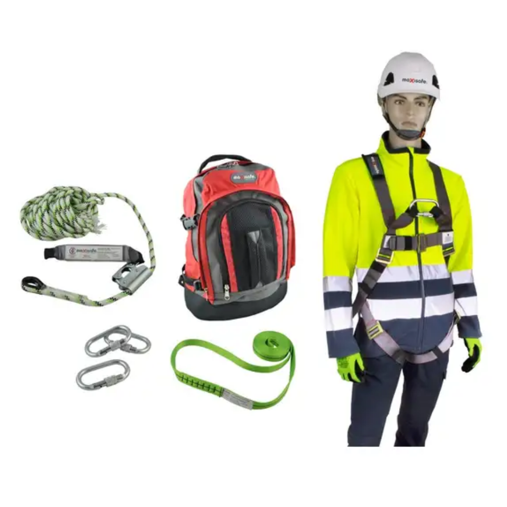 Maxisafe Premium Roofers Kit with Full Body Harness