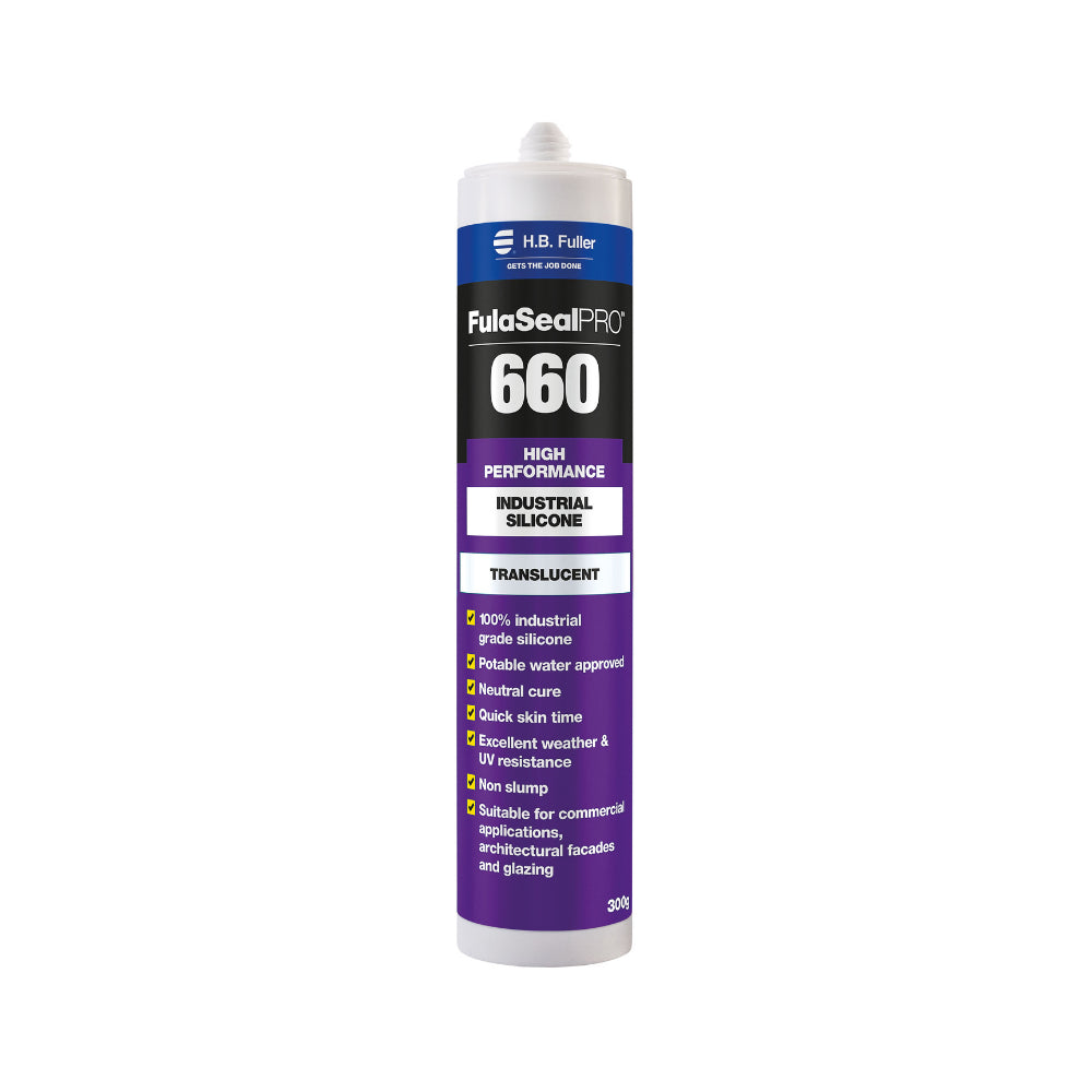 H.B. Fuller® FulaSeal PRO 660 High Performance Industrial Silicone 300g