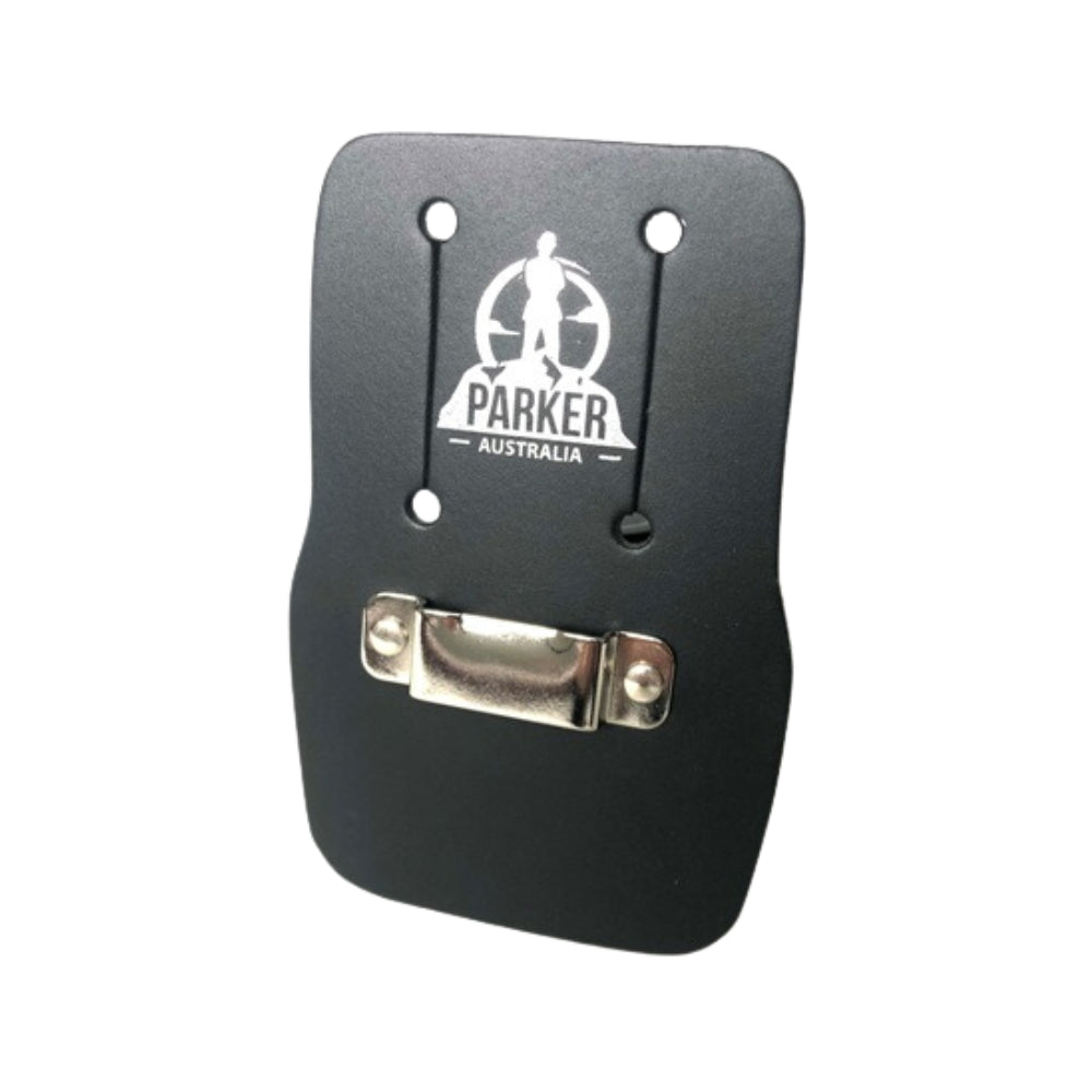 Parker Leather Tape Clip, Large.