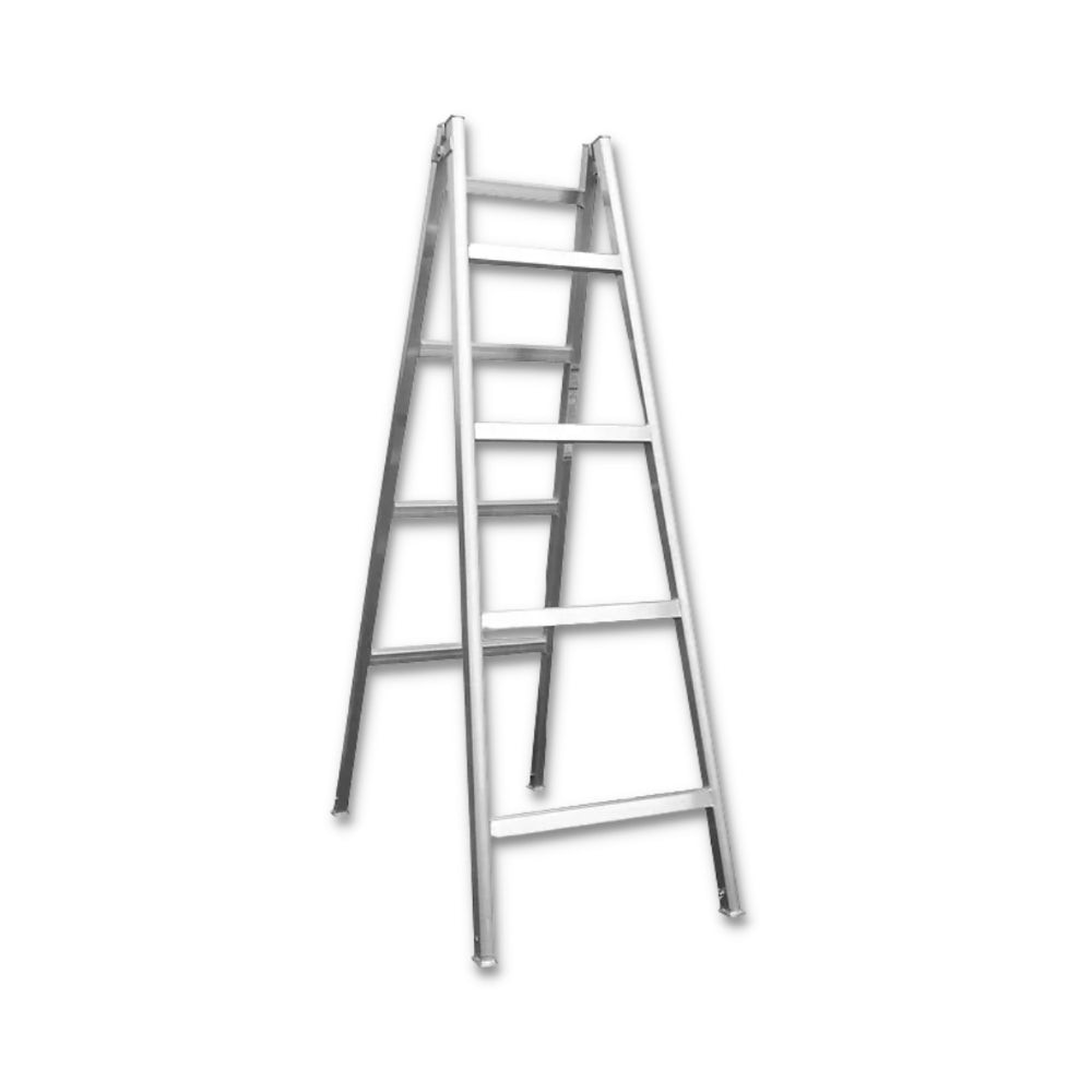 Tommy Tucker Aluminium Painter&#39;s Trestle with Adjustable Feet for Professional Use