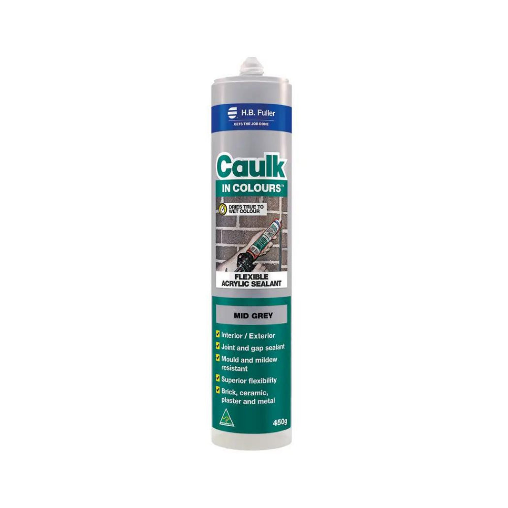 H.B. Fuller® Caulk In Colours Acrylic Sealant 450g