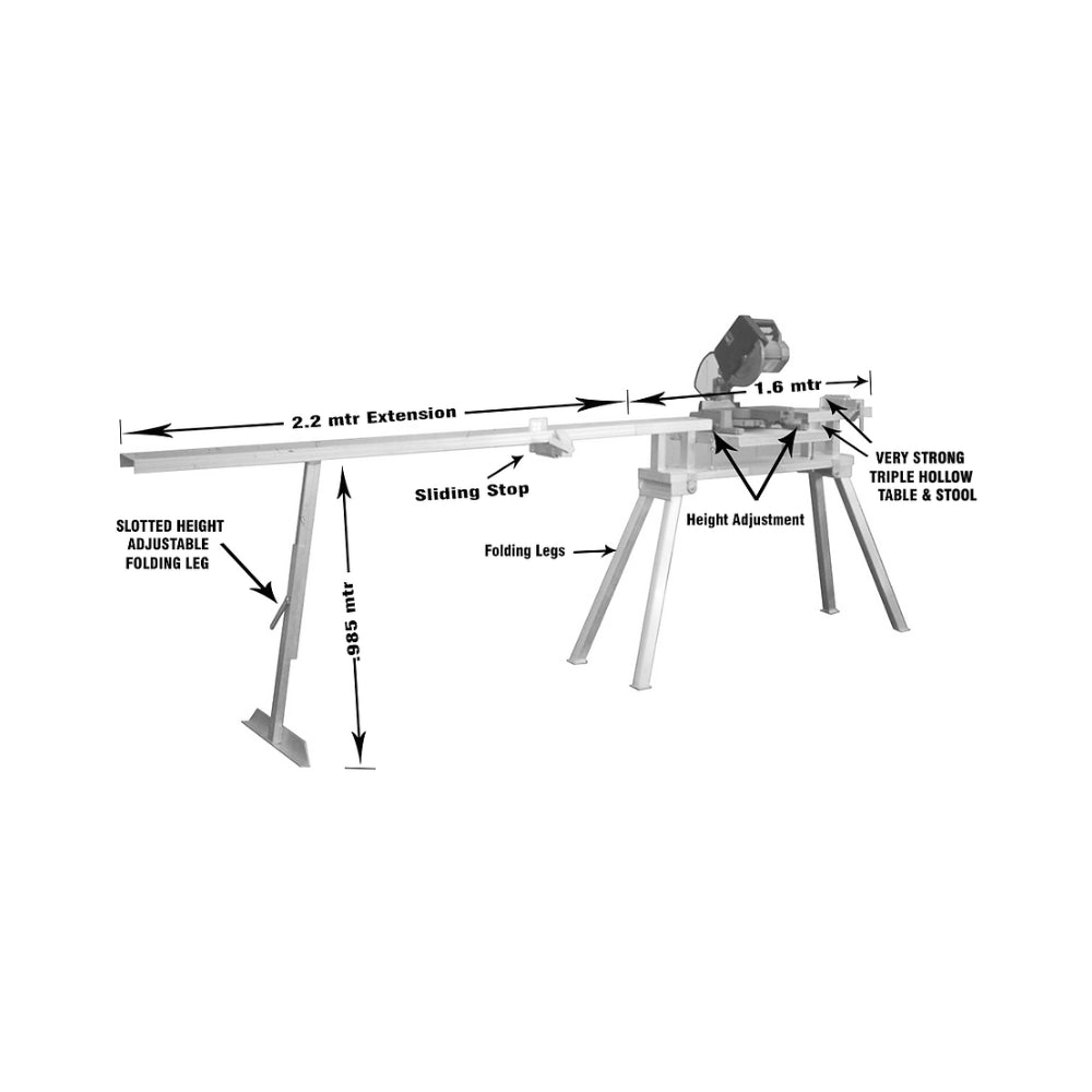 Tommy Tucker Saw Bench Extension 2.2m