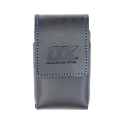 OX Trade Black Leather Mobile Phone Holder  XL