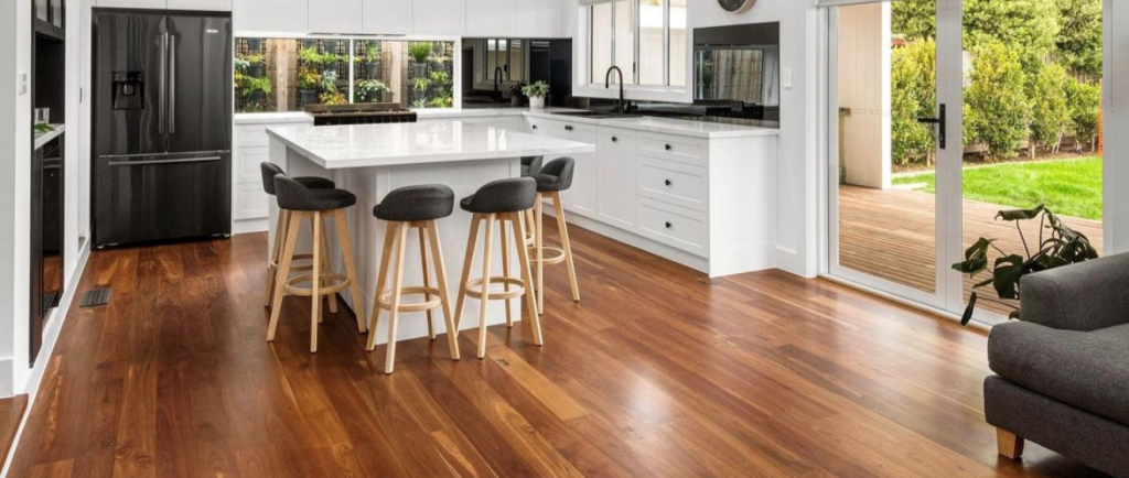 Naylor Builders – 130 x 14mm Spotted Gum Timber Flooring